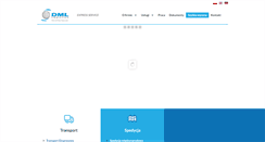 Desktop Screenshot of dmllogistics.com