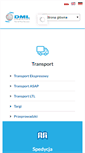 Mobile Screenshot of dmllogistics.com